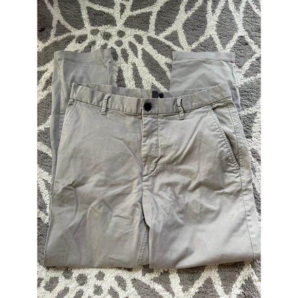 Gray Slim Fit H&M Men’s Trouser Pants - Picture 1 of 3